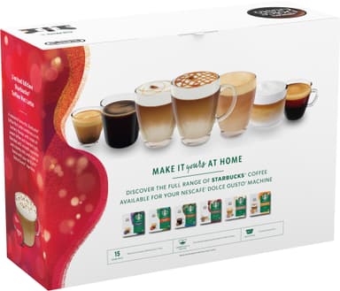 Nescafé Dolce Gusto Genio S kapselmaskin Starbucks-pakke