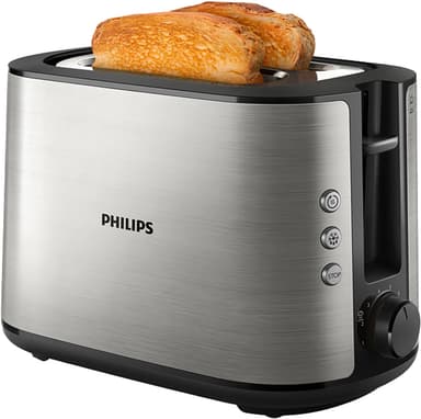 Philips Viva Collection brødrister HD2650/90 (rustfritt stål)