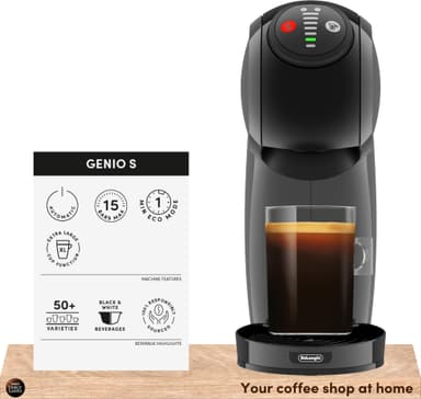 Nescafé Dolce Gusto Genio S kapselmaskin Starbucks-pakke