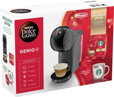Nescafé Dolce Gusto Genio S kapselmaskin Starbucks-pakke
