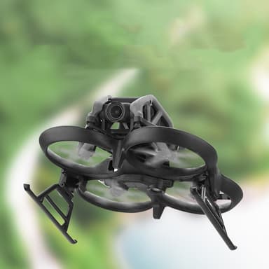 Sammenleggbart stativ Drone Height Extender Landingsutstyr for DJI Avata Sort