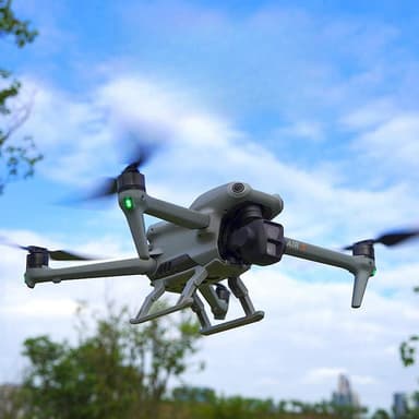 Sammenleggbart stativ Drone Height Extender Landingsutstyr for DJI Air 3 Grå