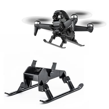 Sammenleggbar landingsbein for DJI FPV-drone Sort