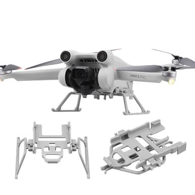 Sammenleggbar landingsbein for DJI Mini 3 Pro drone Grå