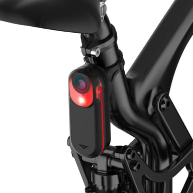 Sykkelfeste for Garmin radar med baklys Sort Gen 1