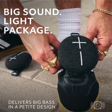 Ultimate Ears MINIROLL bærbar høyttaler (sort)