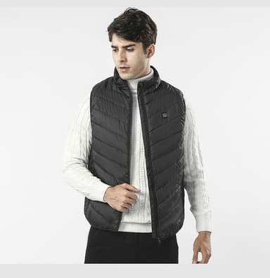 Varm vest Sort L