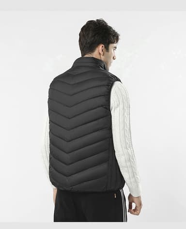 Varm vest Sort L