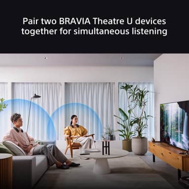 Sony BRAVIA Theatre U trådløs nakkehøyttaler (sort)