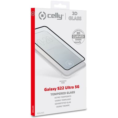 Skjermbeskytter Herdet glass 3D Galaxy S22 Ultra