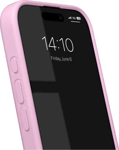 iDeal of Sweden Silicone iPhone 16 deksel (bubblegum pink)