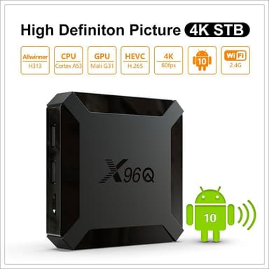 Smart TV-boks Android 10.0 4K 2 GB + 16 GB