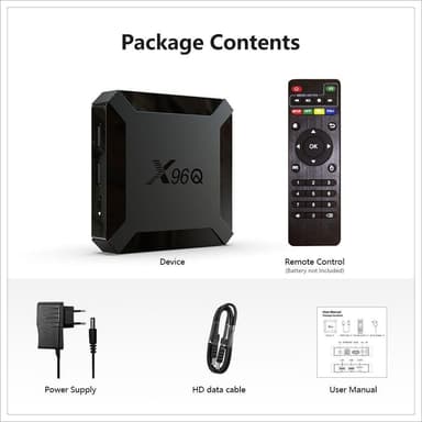 Smart TV-boks Android 10.0 4K 2 GB + 16 GB