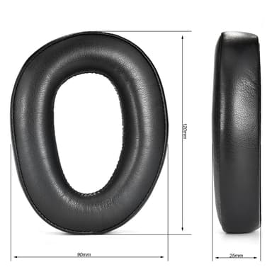 Øreputer for Sennheiser GSP500/GSP550/GSP 600/GSP670 1 par