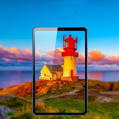 Skjermbeskytter i herdet glass for Samsung Galaxy Tab A9-serien - 2.5D Arc Edge Samsung Galaxy Tab A9 Plus
