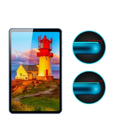 Skjermbeskytter i herdet glass for Samsung Galaxy Tab A9-serien - 2.5D Arc Edge Samsung Galaxy Tab A9 Plus