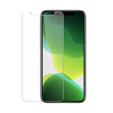 Skjermbeskytter iPhone 11, gjennomsiktig herdet glass