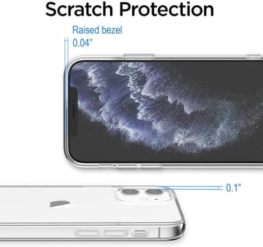 Deksel til iPhone 13 Pro TPU gjennomsiktig