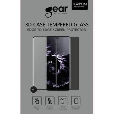 GEAR Herdet Glass 3D Full Cover Black Xiaomi Note 10/Note 10 Pro/Note 10 Lite/CC9Pro