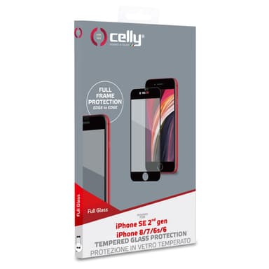 Skjermbeskytter Herdet glass iPhone SE 20/22 8/7