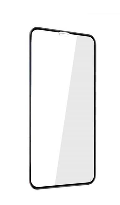 Skjermbeskytter iPhone XR Herdet Glass Svart
