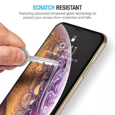 HD herdet glassfilm av aluminiumslegering Fullt deksel Fallsikkert for iPhone Gjennomsiktig iPhone 14 Pro
