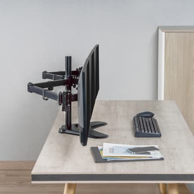 LogiLink Monitorstativ/fot trippel 17-27"" 2x658mm