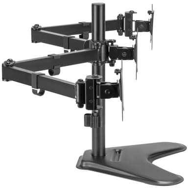 LogiLink Monitorstativ/fot trippel 17-27"" 2x658mm