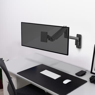 LogiLink Monitorarm Väggfäste 17-49"" gasfjäder 424mm max 20kg