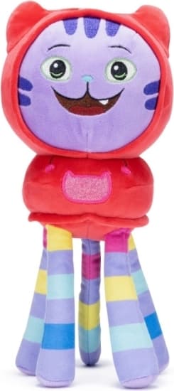 Gabby's Dollhouse DJ Catnip - kosedyr, 25 cm