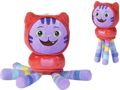 Gabby's Dollhouse DJ Catnip - kosedyr, 25 cm