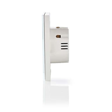 Nedis SmartLife Veggbryter | Wi-Fi | Gardin / Shutter / Solskjerm | Wall Mount | 300 W | Android™ / IOS | Glass | Hvit