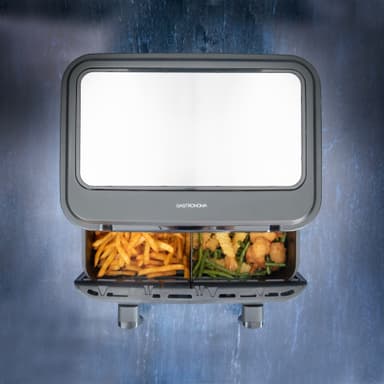 Gastronoma dual zone airfryer 18290008 (sort)
