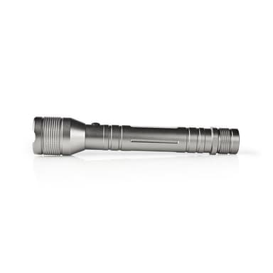 Nedis LED lommelykt | Batteri drevet | 4.5 V DC | 10 W | 3x C/LR14 | Nominell lysfluks: 500 lm | Lysrekkevidde: 250 m | Strålevinkel: 9.5 °