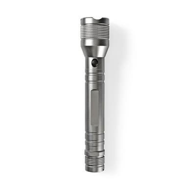 Nedis LED lommelykt | Batteri drevet | 4.5 V DC | 10 W | 3x C/LR14 | Nominell lysfluks: 500 lm | Lysrekkevidde: 250 m | Strålevinkel: 9.5 °