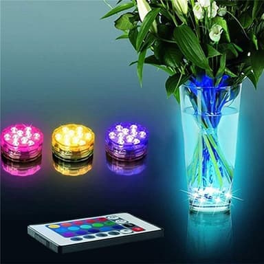 LED Ljus till bubbelbad, Pool, badkar. Vattentät, Water Candle