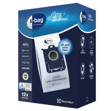 Electrolux E201SM s-bag Støvsugerpose 12 stk