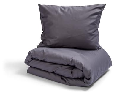 Kosta Linnewäfveri Manchester Satin Pillowcase 50x60cm, Navy