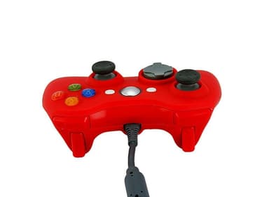 Håndkontroller for Xbox 360 (rød)