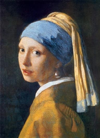 Puslespill 1000 brikker """"Girl with a Pearl Earring""""