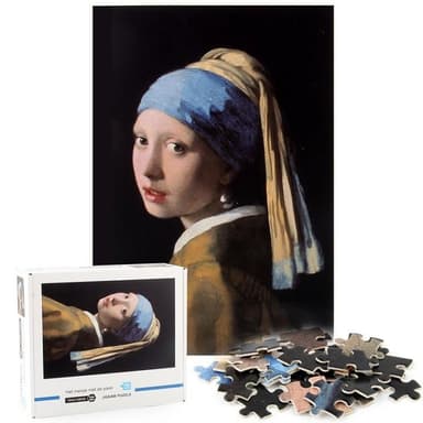 Puslespill 1000 brikker """"Girl with a Pearl Earring""""