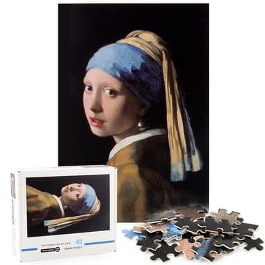 Puslespill 1000 brikker """"Girl with a Pearl Earring""""