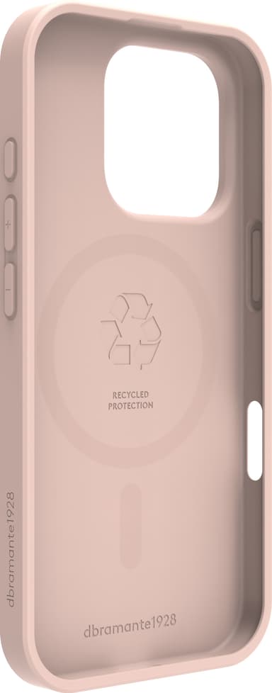Dbramante1928 Greenland Pro MagSafe deksel for iPhone 16 Pro (rosa)