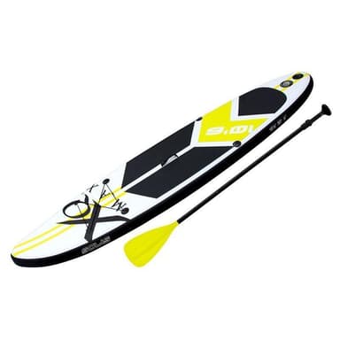 XQ Max oppblåsbart SUP-brett 320 cm komplett sett, Lime