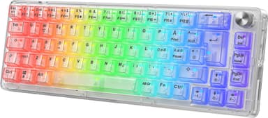 NOS C450 Mini Clear65 tastatur (gjennomsiktig)