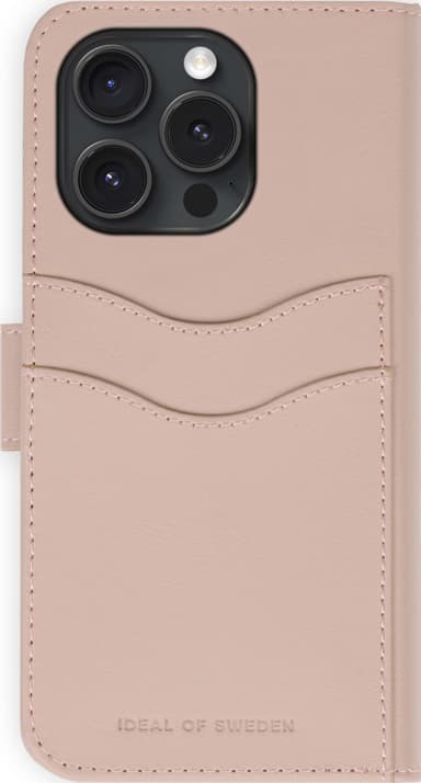 Ideal of Sweden Magnet Wallet+ iPhone 16 Pro lommebokdeksel (rosa)