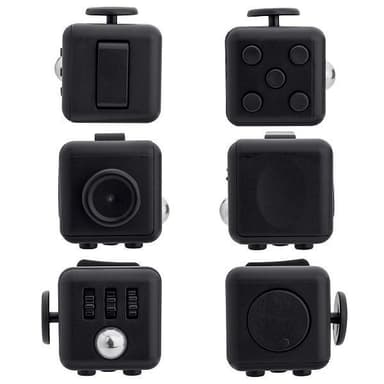 Fidget Cube, svart