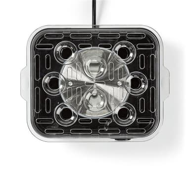 Nedis egg Boiler | 8 egg | Desilitermål | Aluminium / Sort