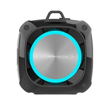 Trådløs LED Bluetooth-høyttaler, svart