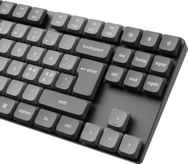 Keychron K1 Max gamingtastatur (Gateron Brown Switches)